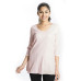 Zeme Organics Nursing Top - Pink